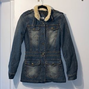 Moto Jean Jacket